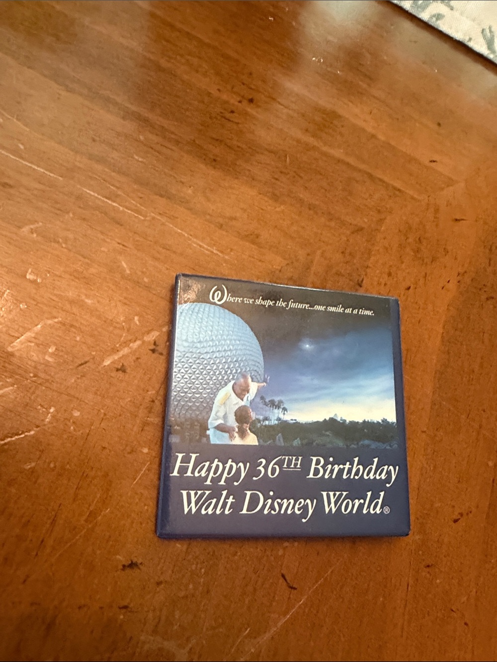 Disney Blue Walt Disney World 36th Birthday Magnet